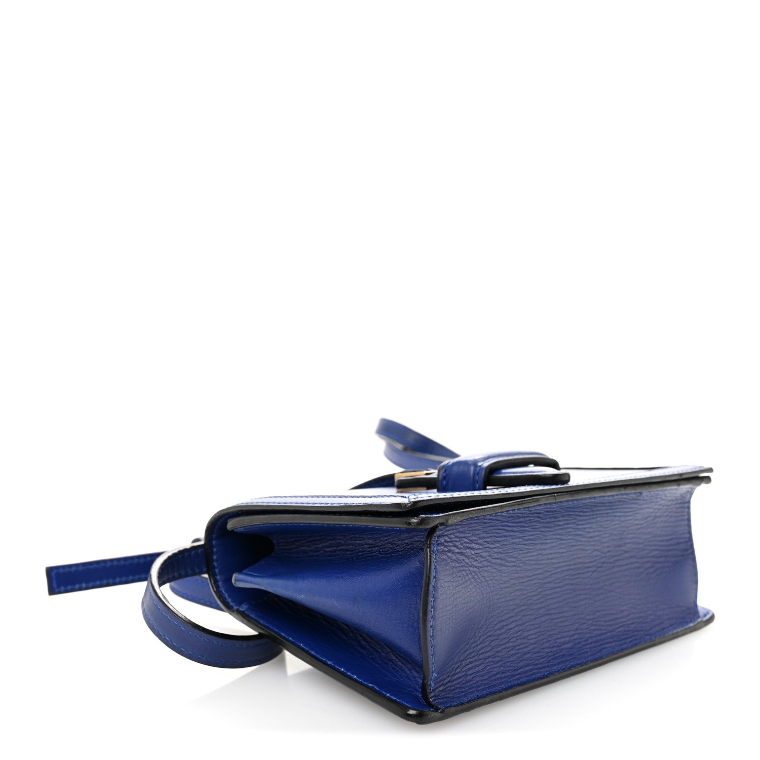 Loewe Calfskin Small Barcelona Shoulder Bag Royal Blue 4 of 13