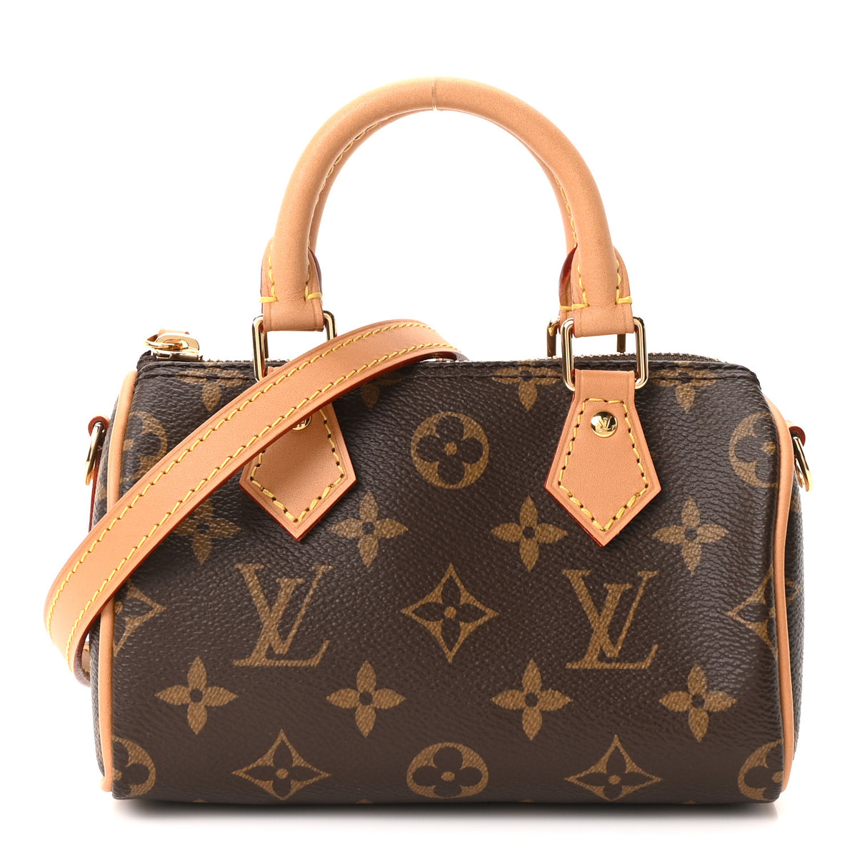 Louis Vuitton Monogram Nano Speedy Bandouliere 1 of 10