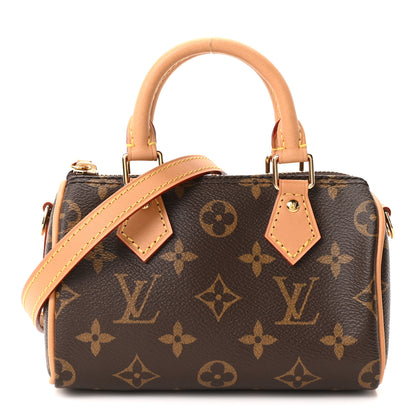 Louis Vuitton Monogram Nano Speedy Bandouliere 1 of 10
