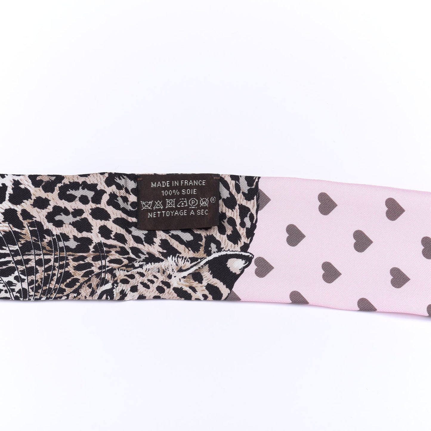 Silk Jungle Love Love Twilly Rose Pale Etoupe