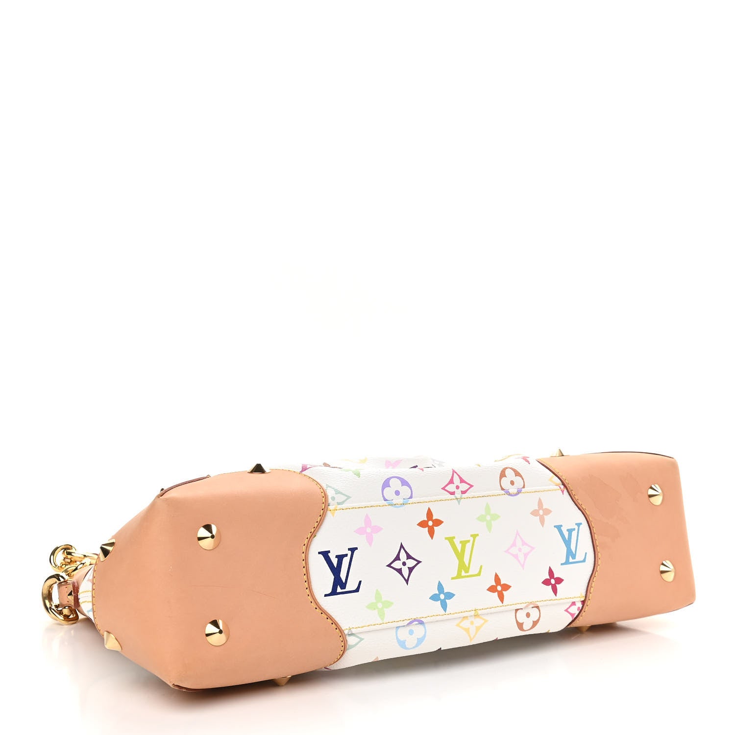 Louis Vuitton Monogram Multicolor Judy MM White 4 of 9