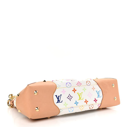 Louis Vuitton Monogram Multicolor Judy MM White 4 of 9