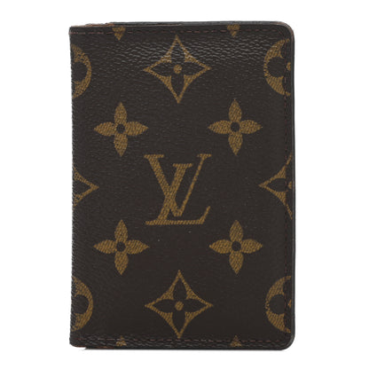 Louis Vuitton Monogram Pocket Organizer Card Holder NM 1 of 9