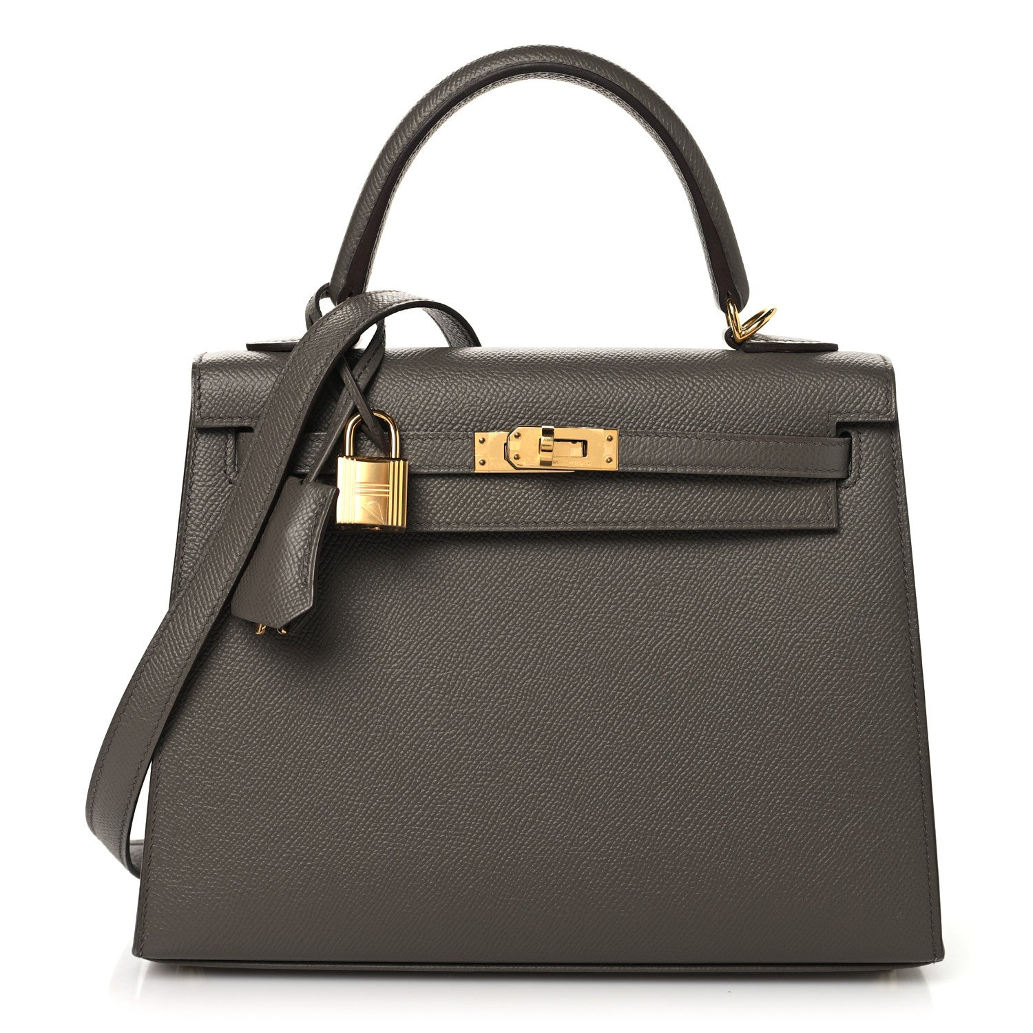 Hermes Epsom Kelly Sellier 25 Etain 1 of 14