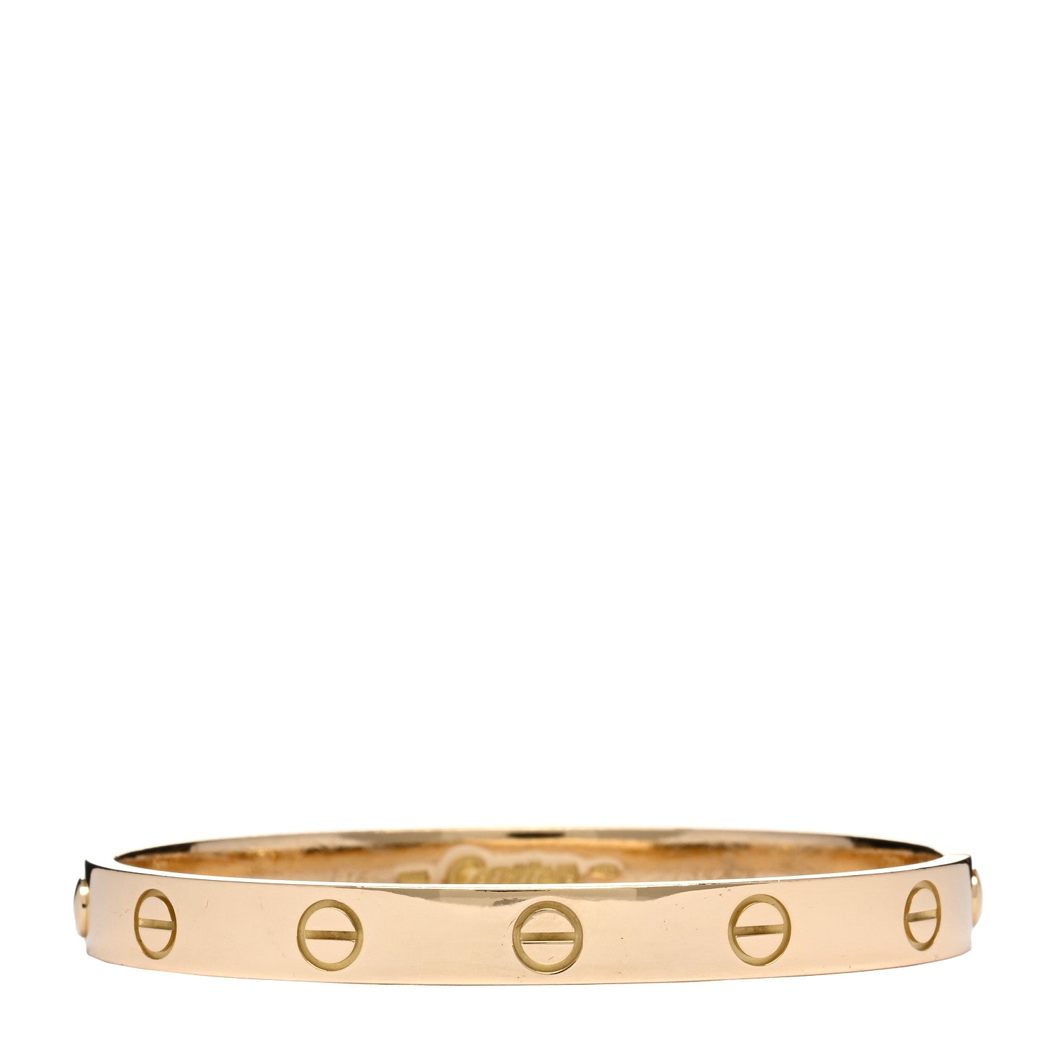 Cartier 18K Yellow Gold LOVE Bracelet 16 1 of 4