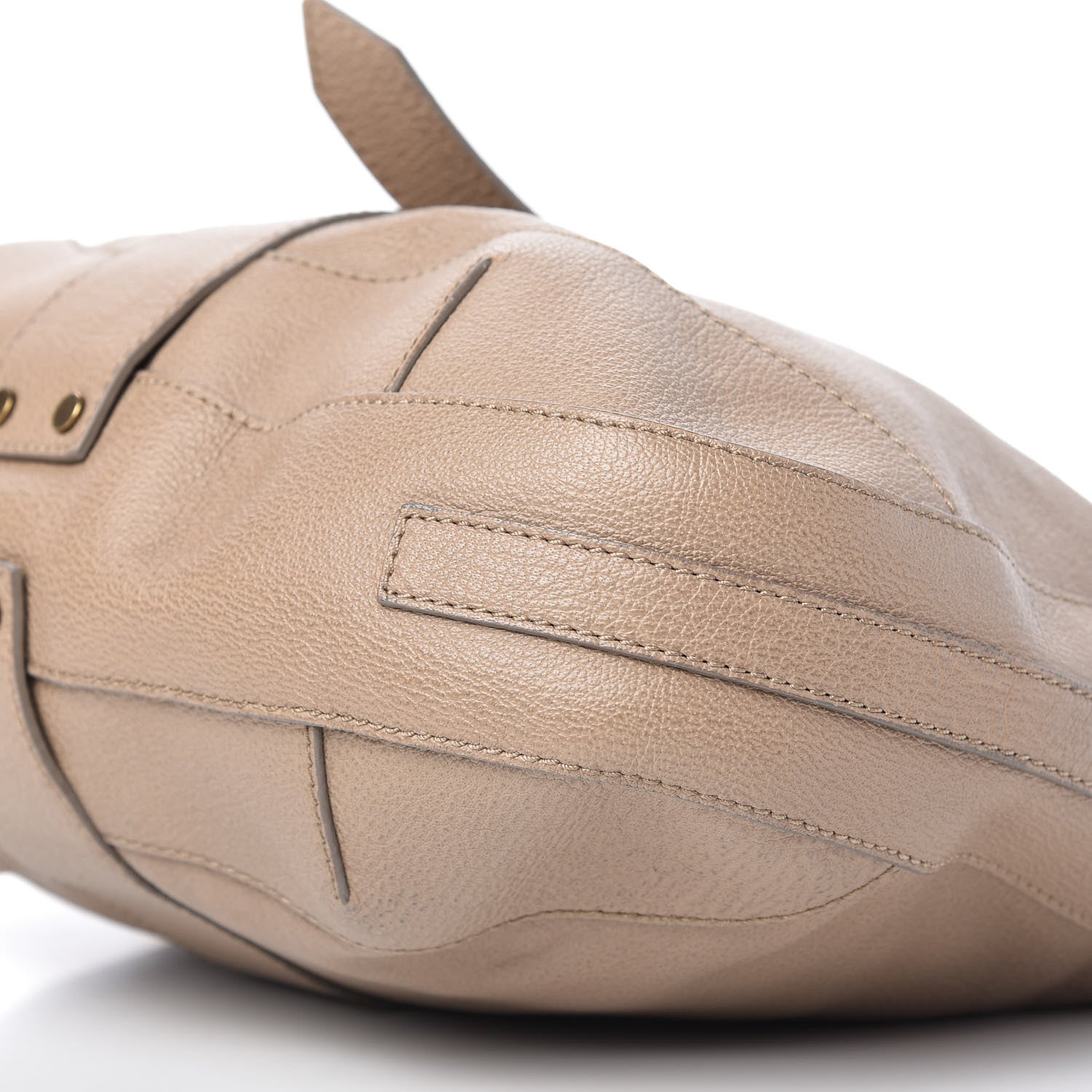Burberry Calfskin Medium Bartow Hobo Bag Beige 7 of 12