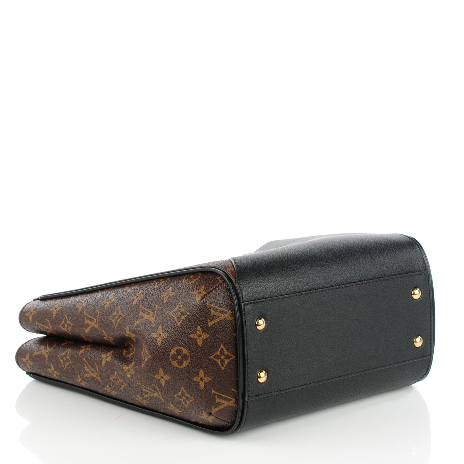 Louis Vuitton Calfskin Monogram Kimono Tote Black 4 of 7