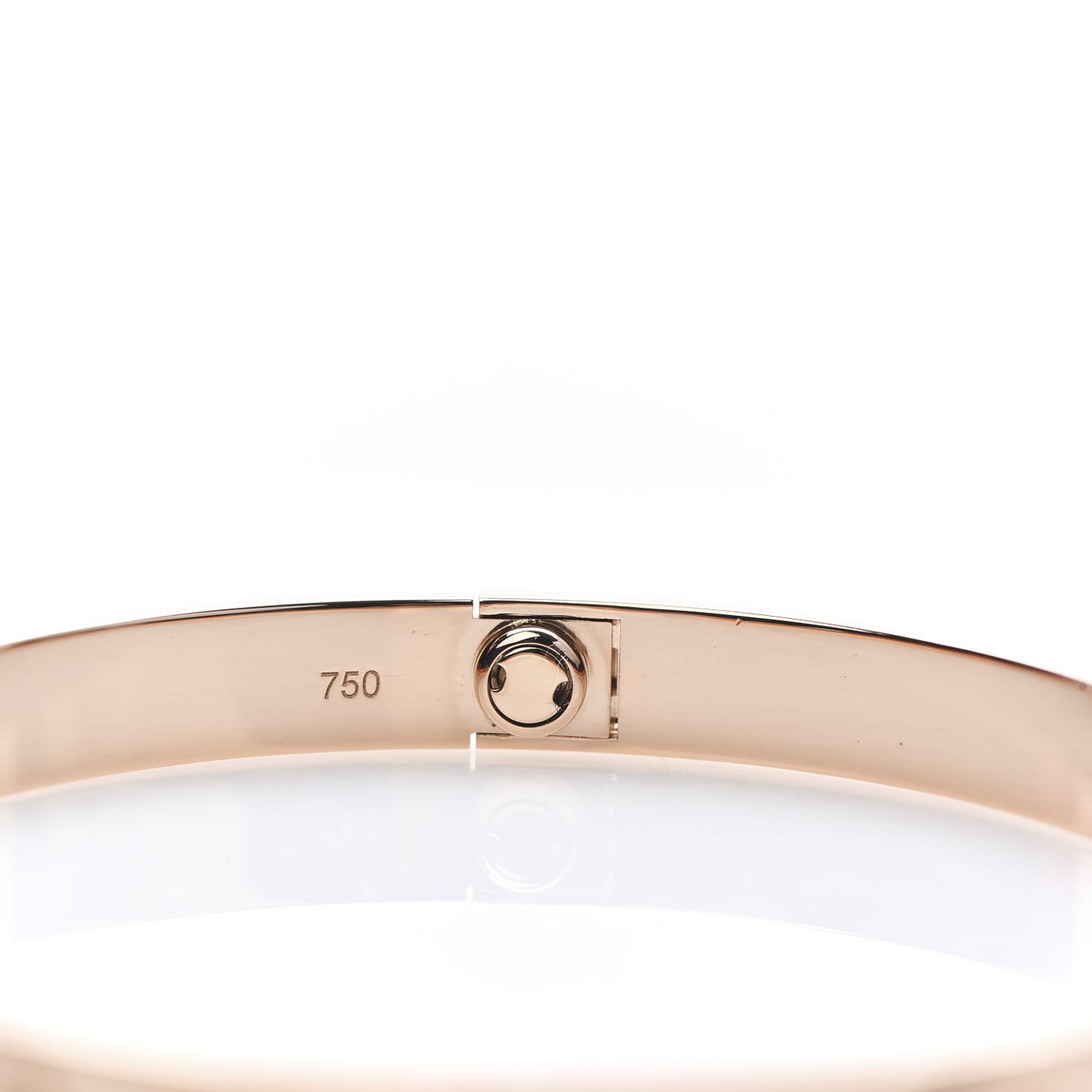 18K Pink Gold LOVE Bracelet 19