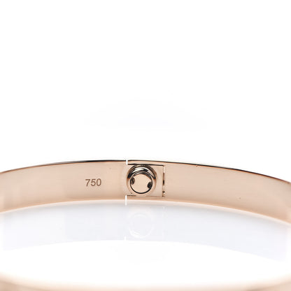 Cartier 18K Pink Gold LOVE Bracelet 19 5 of 6