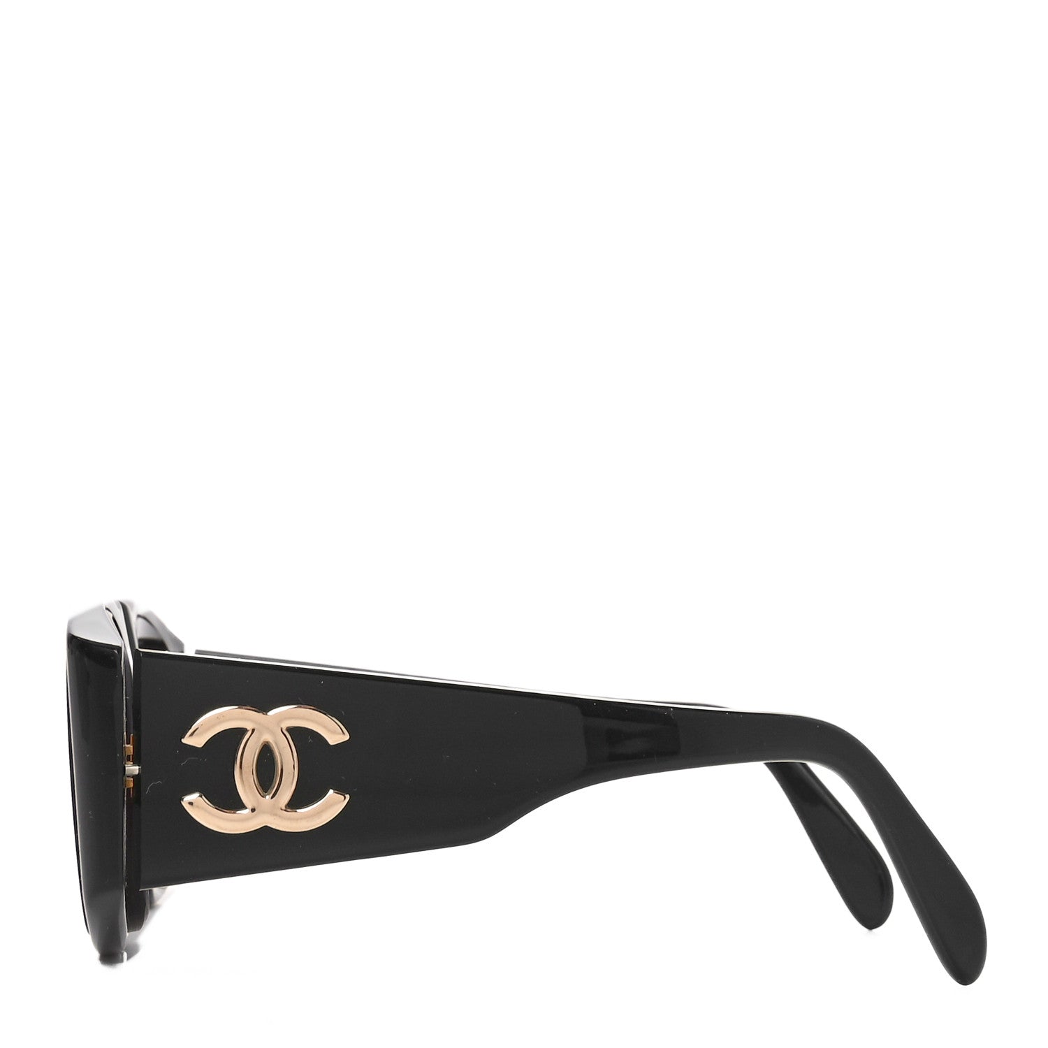 Chanel Acetate CC Sunglasses 01451 Black 3 of 6