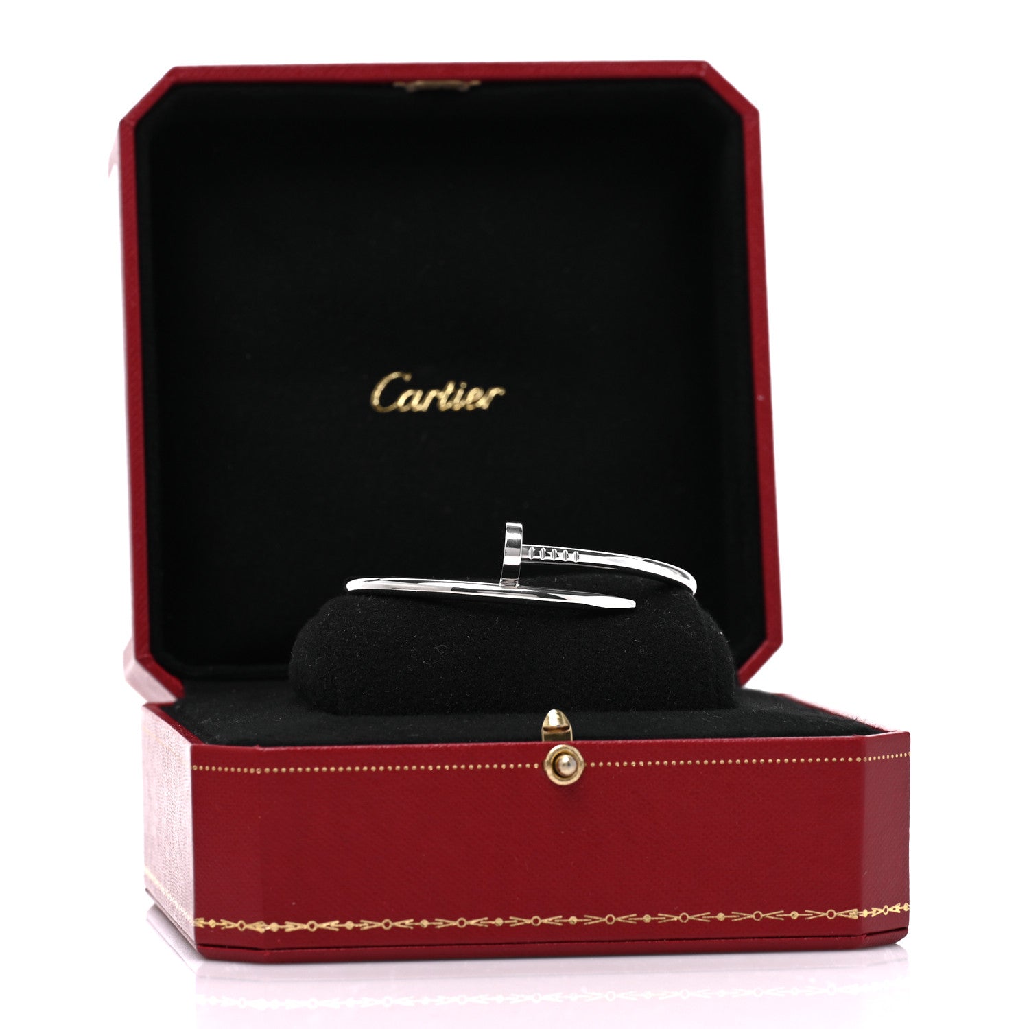 Cartier 18K White Gold Juste Un Clou Bracelet 16 4 of 4