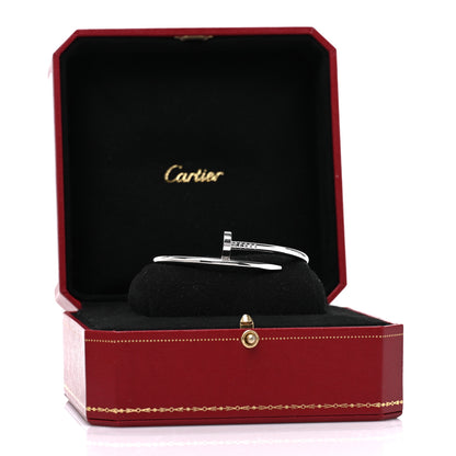 Cartier 18K White Gold Juste Un Clou Bracelet 16 4 of 4