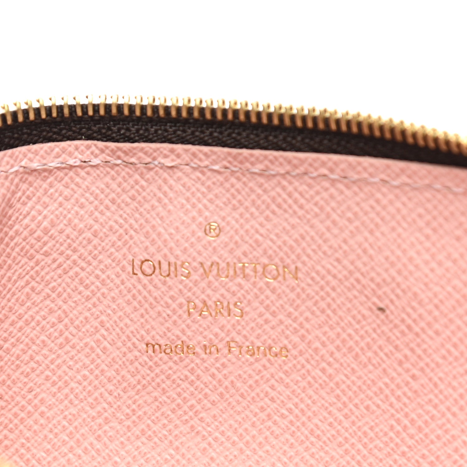 Louis Vuitton Damier Ebene Recto Verso Card Holder Rose Ballerine 6 of 10