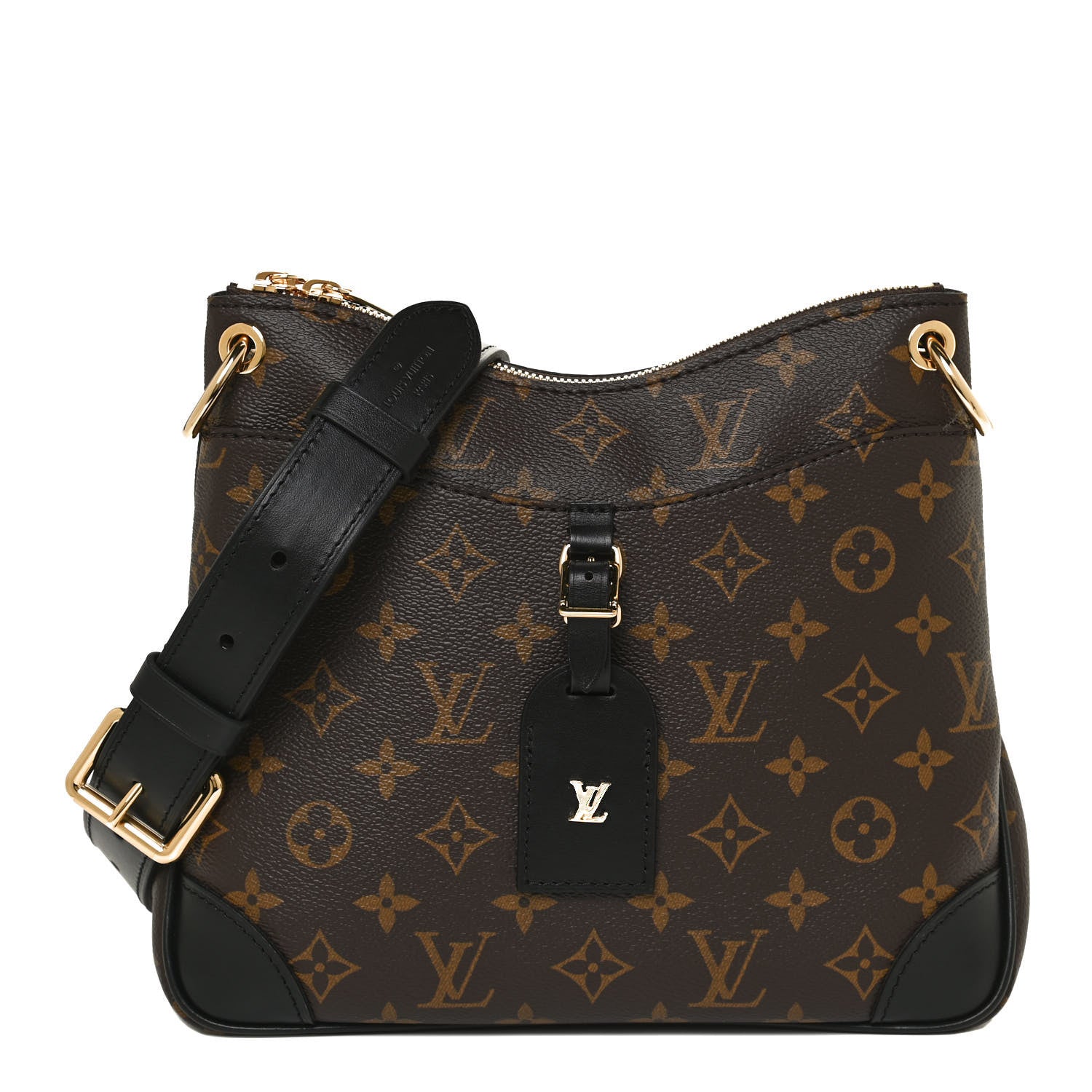 Louis Vuitton Monogram Odeon PM Black 1 of 10