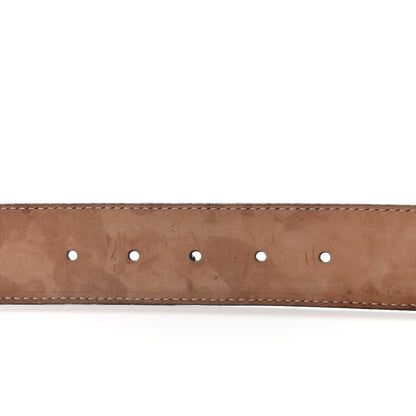 Gucci Guccissima Interlocking G Belt 85 34 Winter Rose 4 of 5