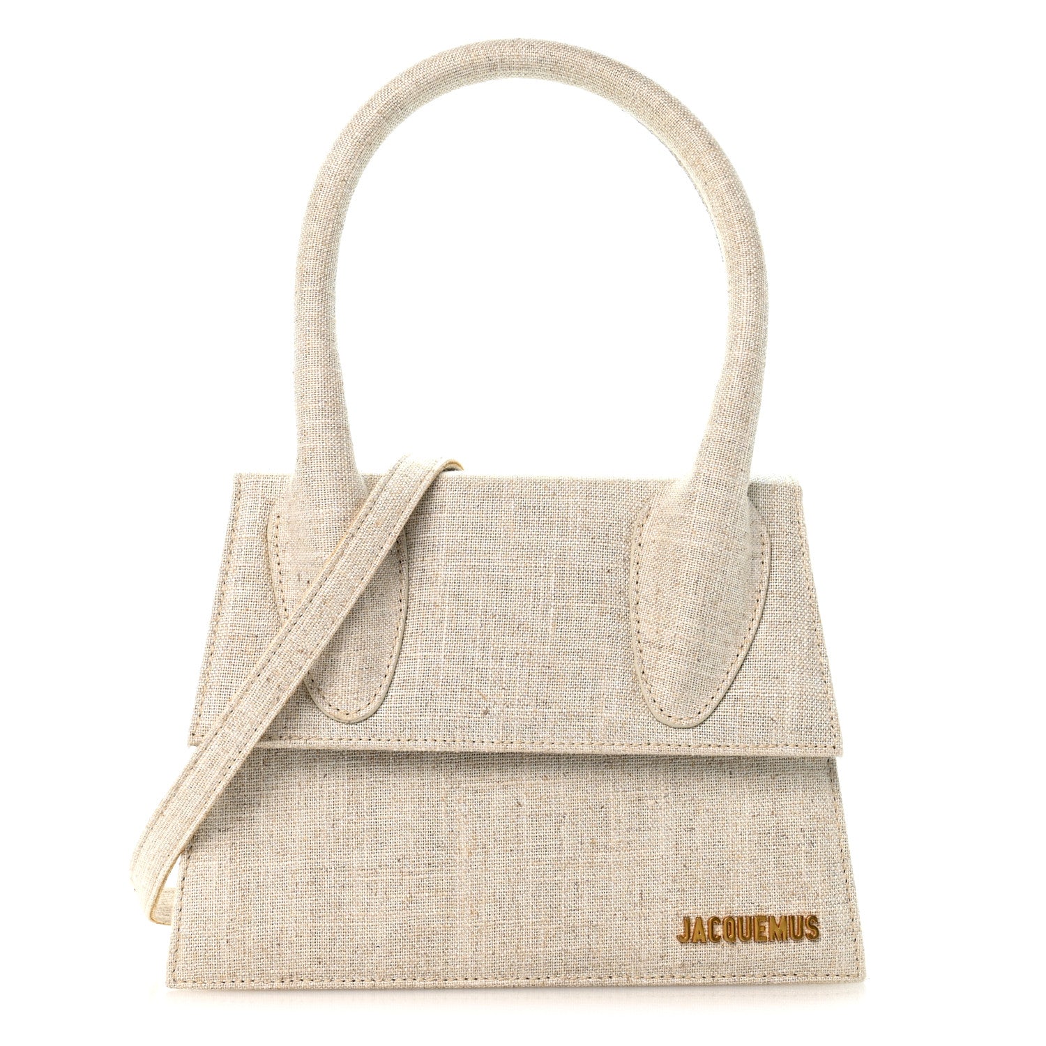 Jacquemus Linen Le Grand Chiquito  Beige 1 of 9