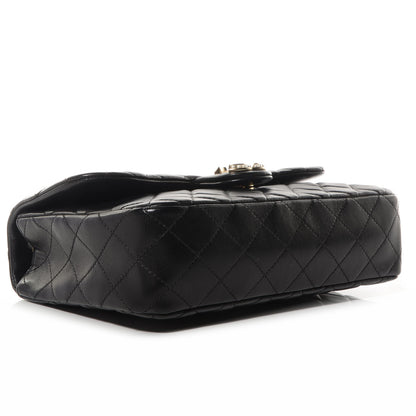 Chanel Lambskin Medium Westminster Pearl Flap Black 3 of 8