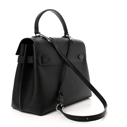 Louis Vuitton Soft Calfskin Lockme Ever MM Black 3 of 9