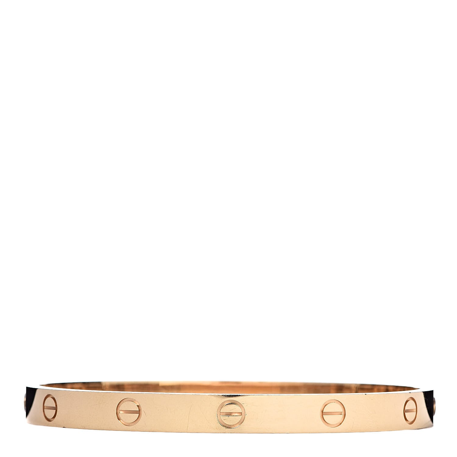 Cartier 18K Yellow Gold LOVE Bracelet 19 1 of 5