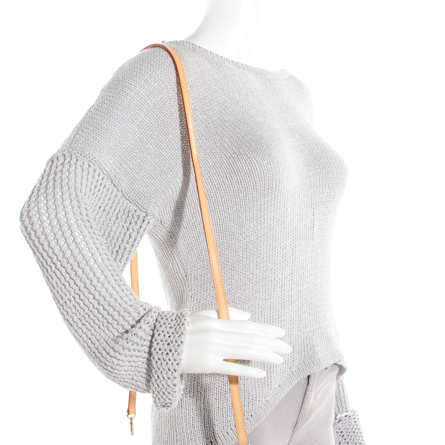 Louis Vuitton Vachetta Long Shoulder Strap VVN 2 of 6