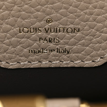 Louis Vuitton Taurillon Capucines BB Galet 6 of 10