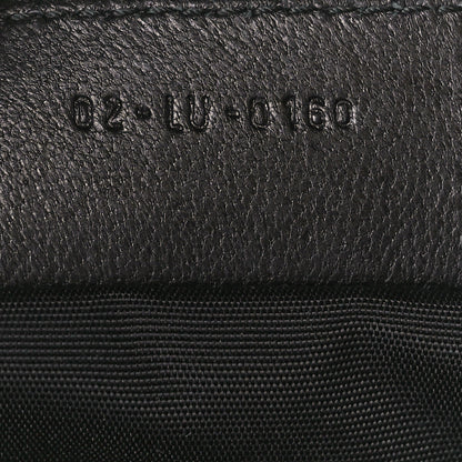 Christian Dior Lambskin Cannage Pouch Black 8 of 12