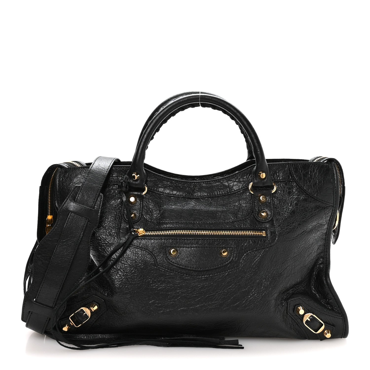 Balenciaga Agneau Classic Gold Hardware City Black 1 of 11