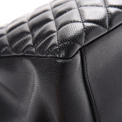 Chanel Caviar Quilted Grand Shopping Tote GST Black 8 of 13