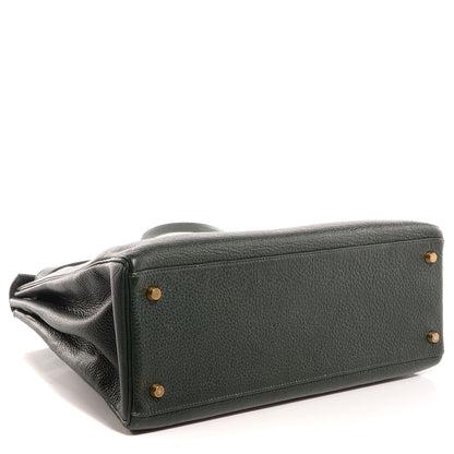 Hermes Togo Kelly Retourne 35 Vert Fonce 21 of 29