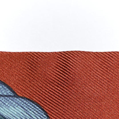 Hermes Silk Cavalleria d'etriers Twilly Celadon Bleu Vieux Rose 7 of 13