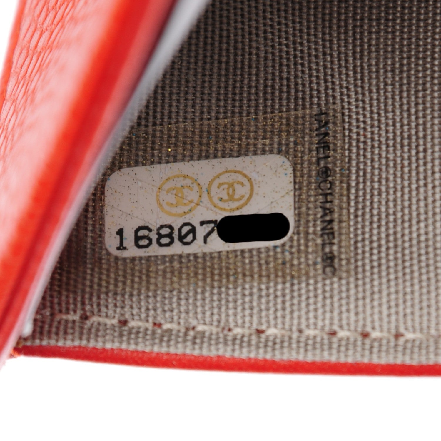 Chanel Caviar Timeless CC French Wallet Orange 6 of 7