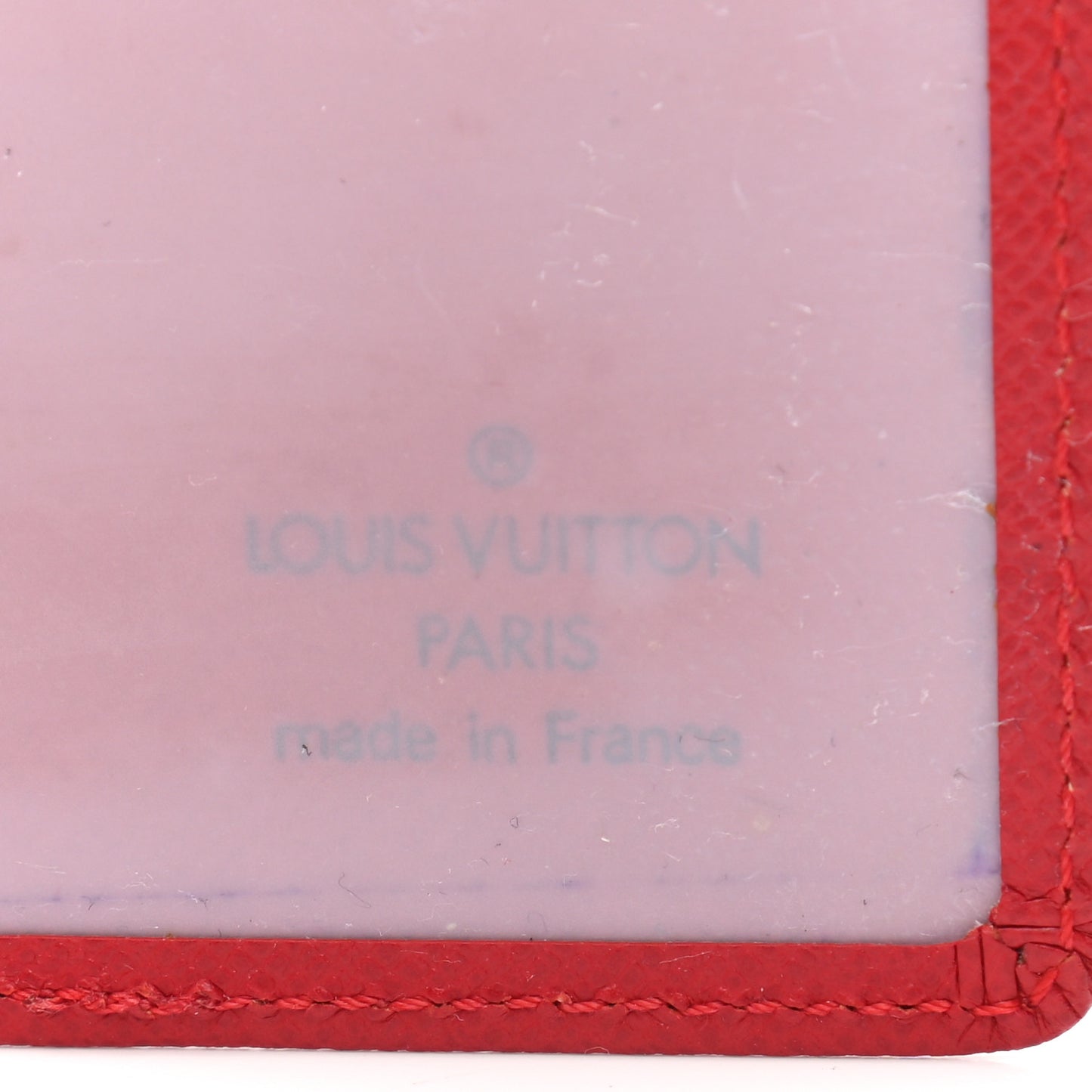 Taiga ID Card Holder Wallet Rouge