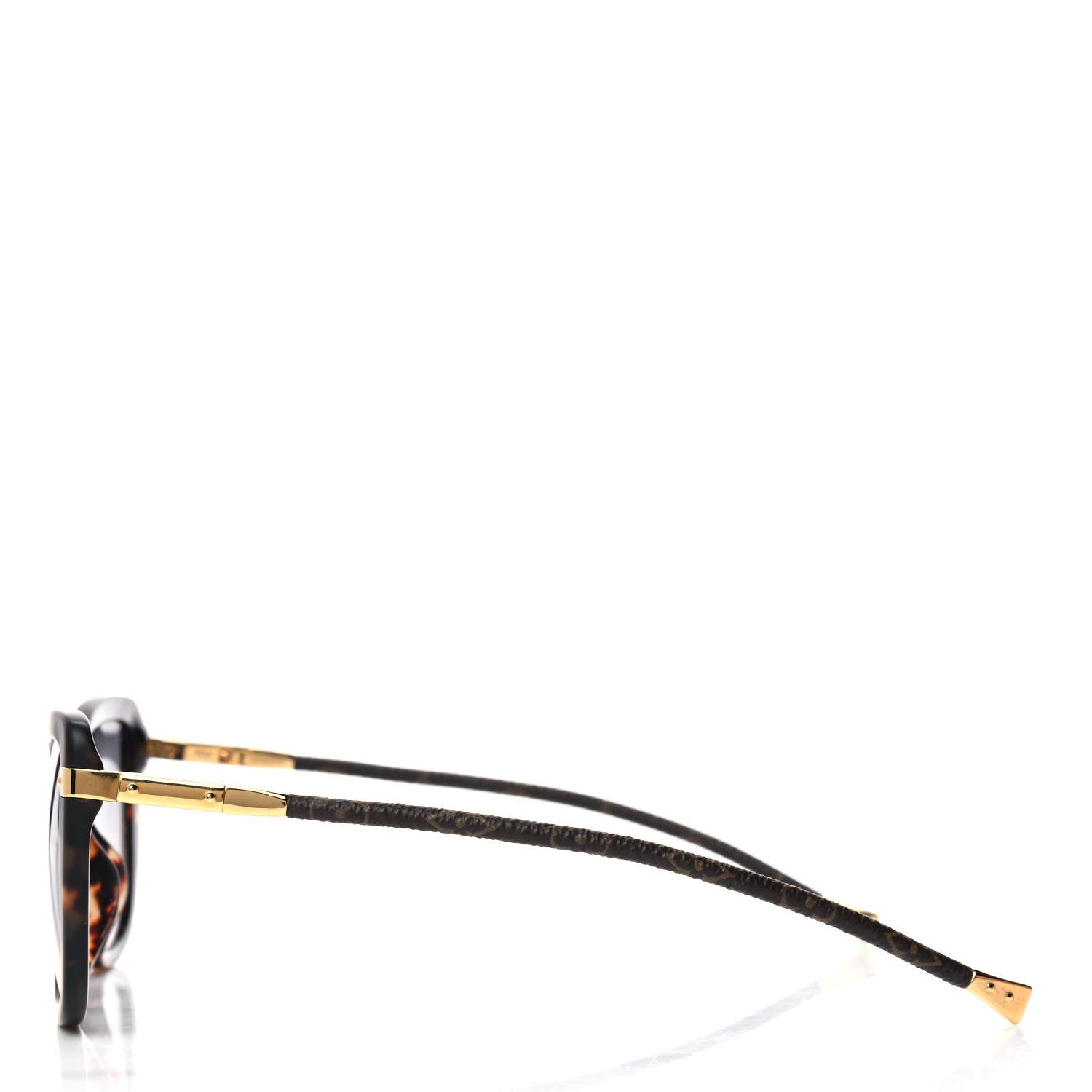 Louis Vuitton Monogram Charlotte Z0629E Sunglasses Dark Tortoise 3 of 6