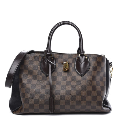 Louis Vuitton Cuir Taurillon Damier Ebene Normandy Black 1 of 10