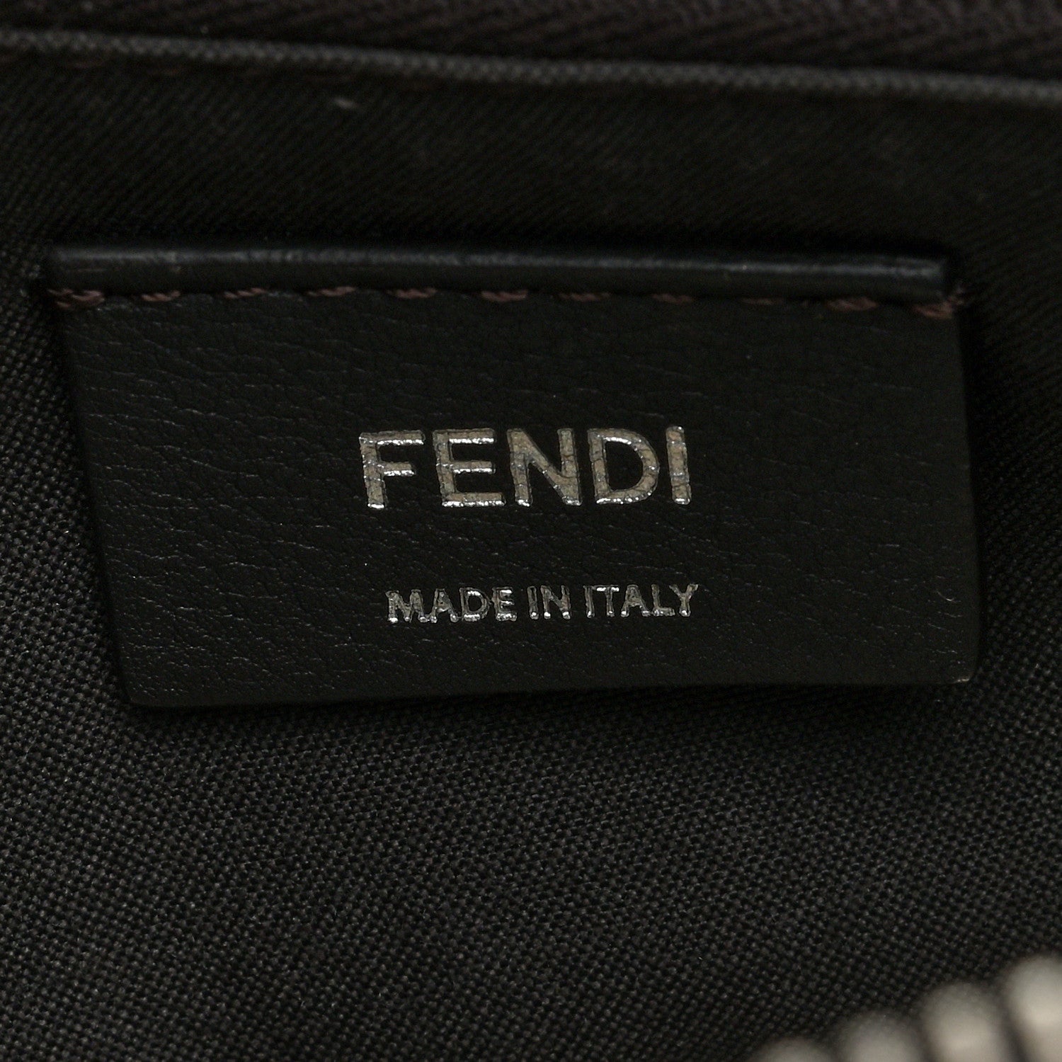 Fendi Vitello Dolce Scalloped Studded Medium By The Way Boston Bag Blu Notte 8 of 11