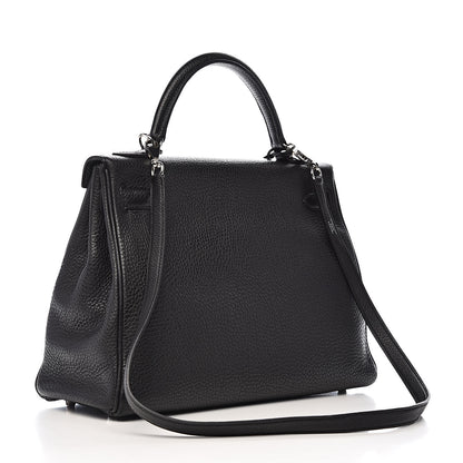 Hermes Togo Kelly Retourne 32 Black 3 of 41