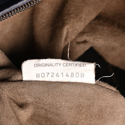 Bottega Veneta Washed Cervo Deerskin Hobo Denim 7 of 10