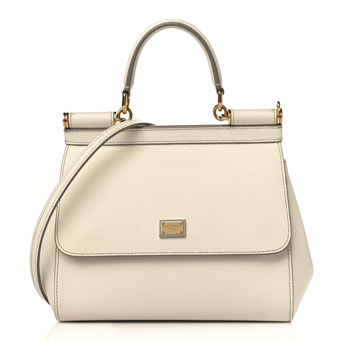 Dauphine Miss Sicily Satchel White