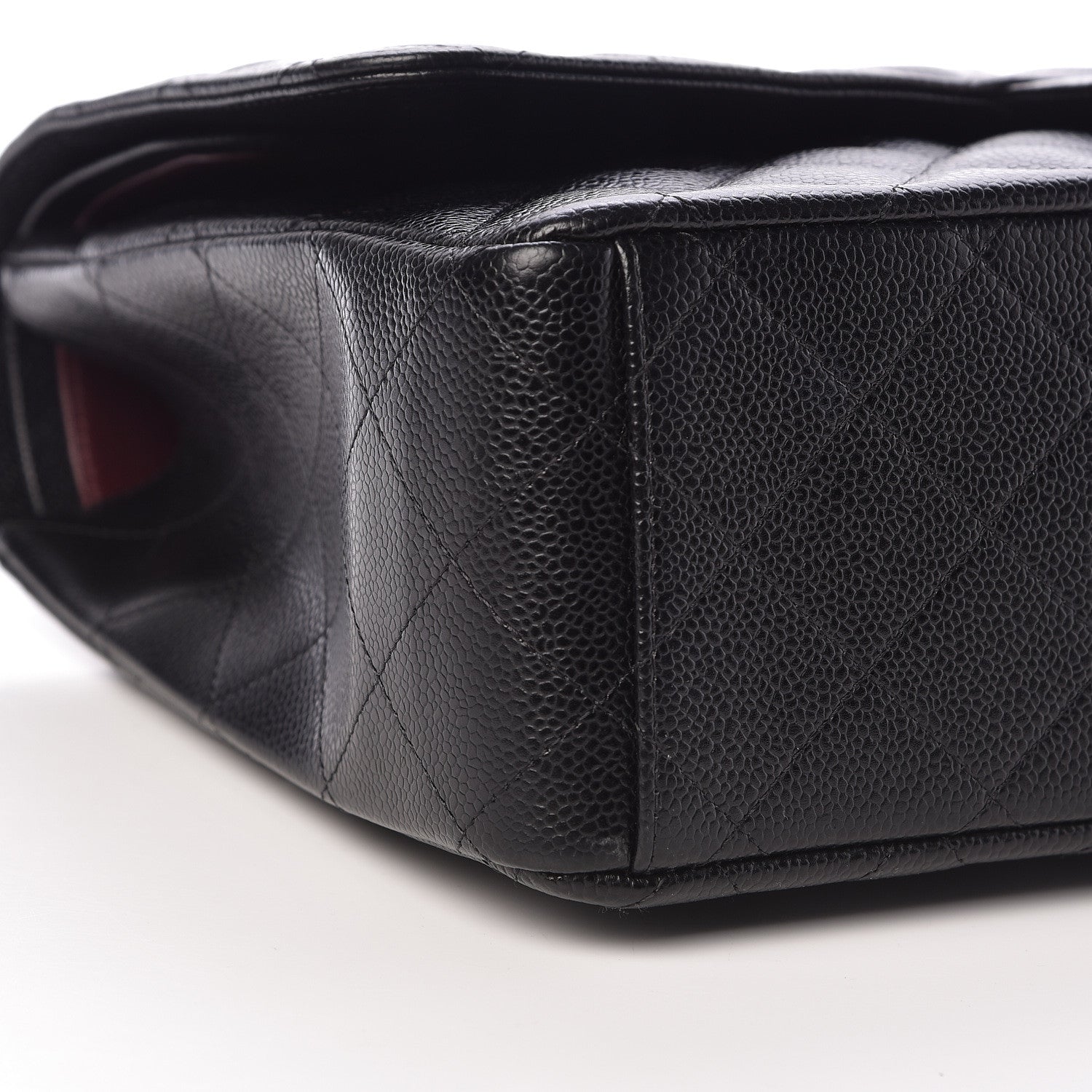 Chanel Caviar Quilted Maxi Double Flap Black 13 of 15