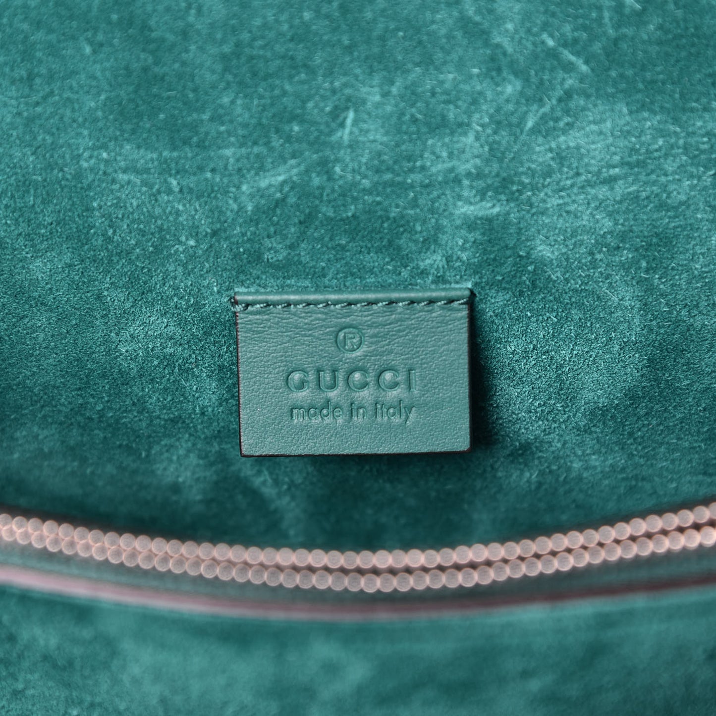 GG Supreme Monogram Embroidered Medium Dionysus Shoulder Bag Emerald