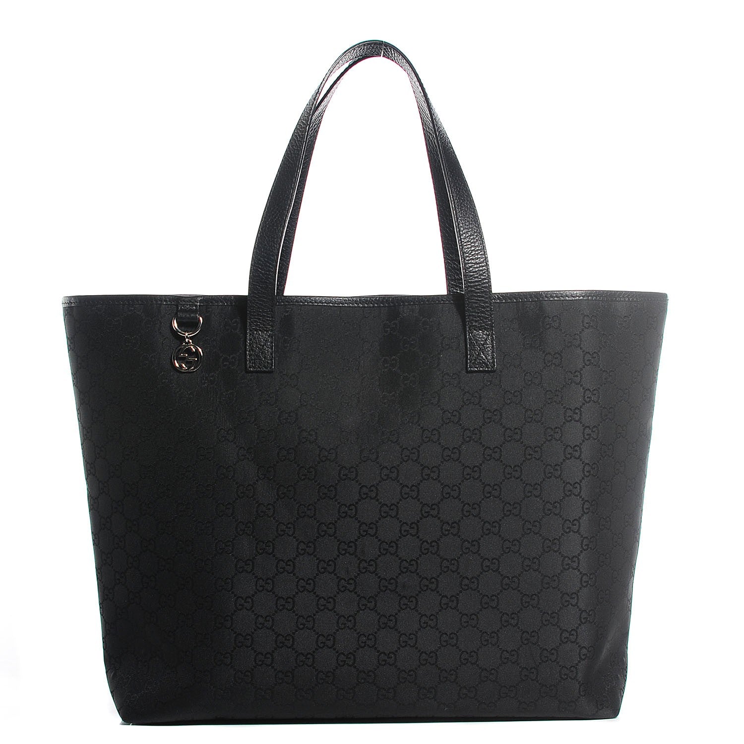 Gucci Nylon Monogram Large Tote Black 1 of 7