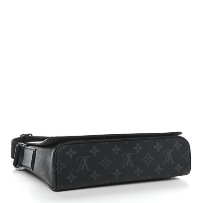 Louis Vuitton Monogram Eclipse District PM Black 4 of 10