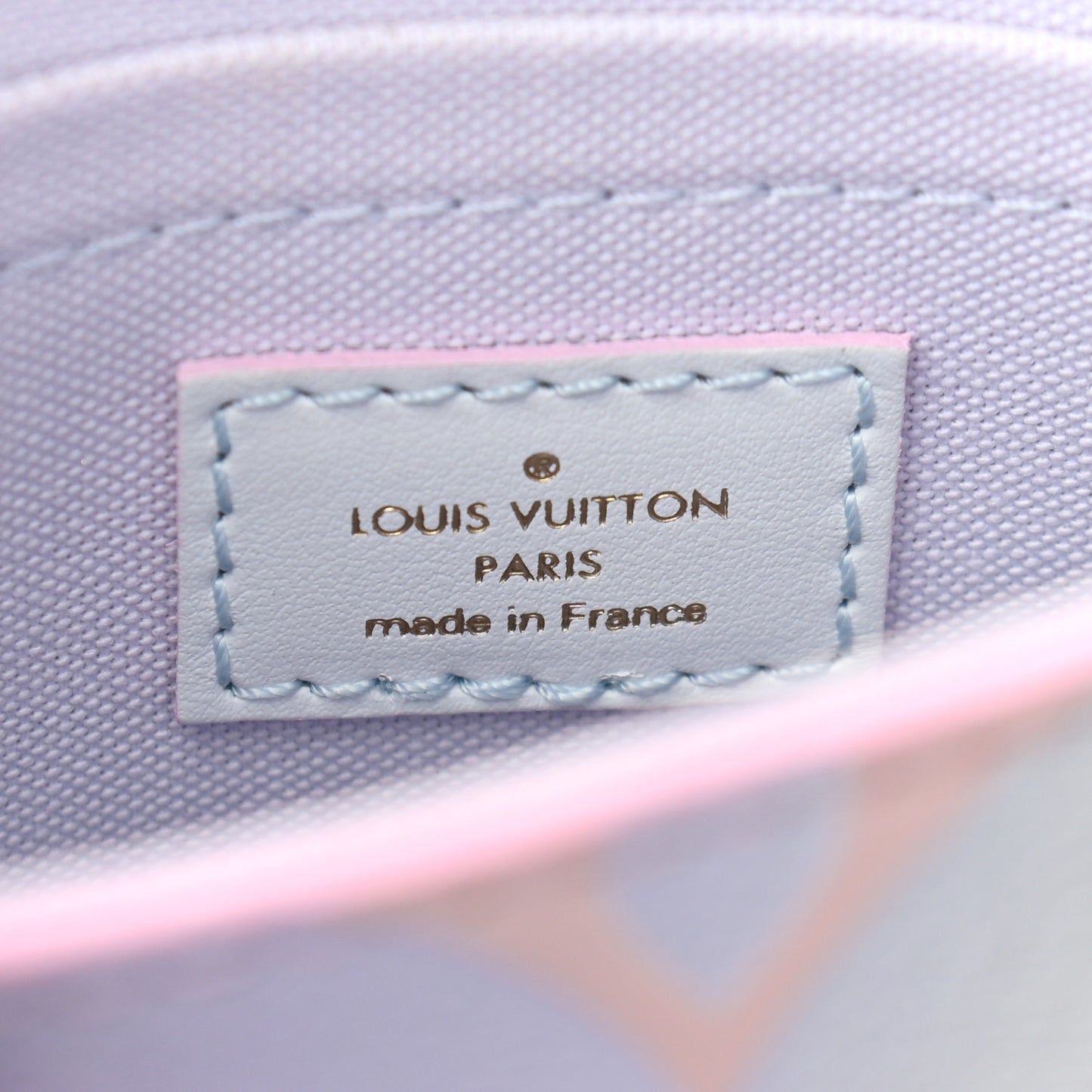 Monogram Giant Spring In The City Petit Sac Plat Sunrise Pastel