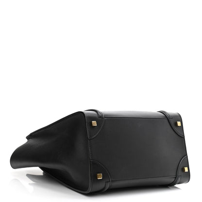 Celine Smooth Calfskin Mini Luggage Black 4 of 15