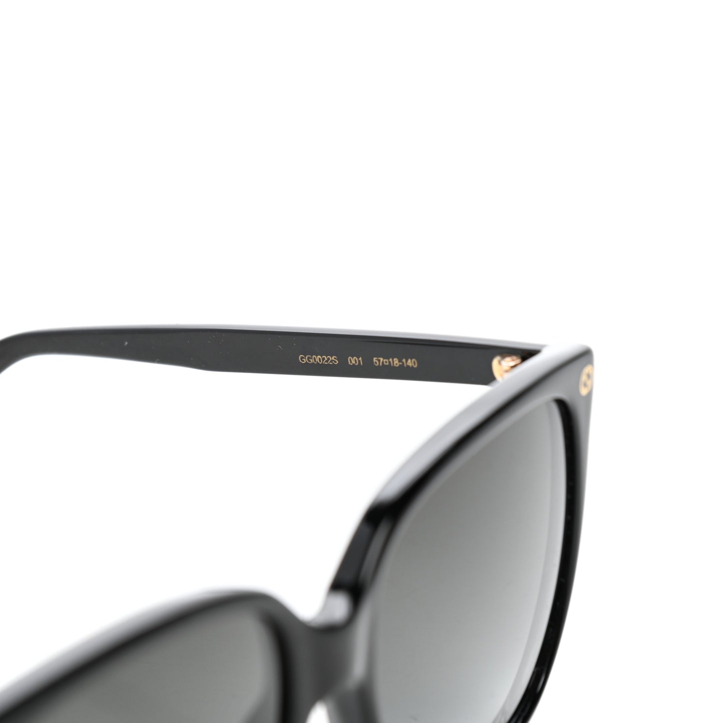 Acetate GG Sunglasses GG0022S Black