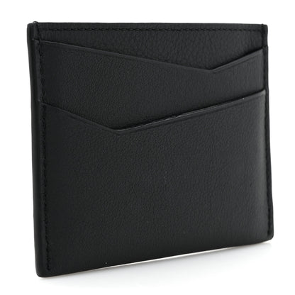Loewe Calfskin Puzzle Card Holder Black 3 of 8