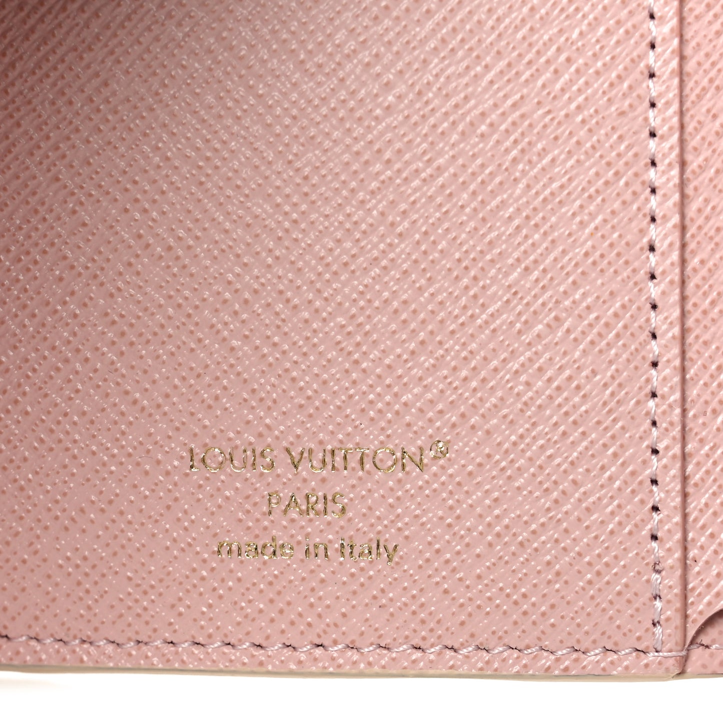 Damier Azur Victorine Wallet Rose Ballerine