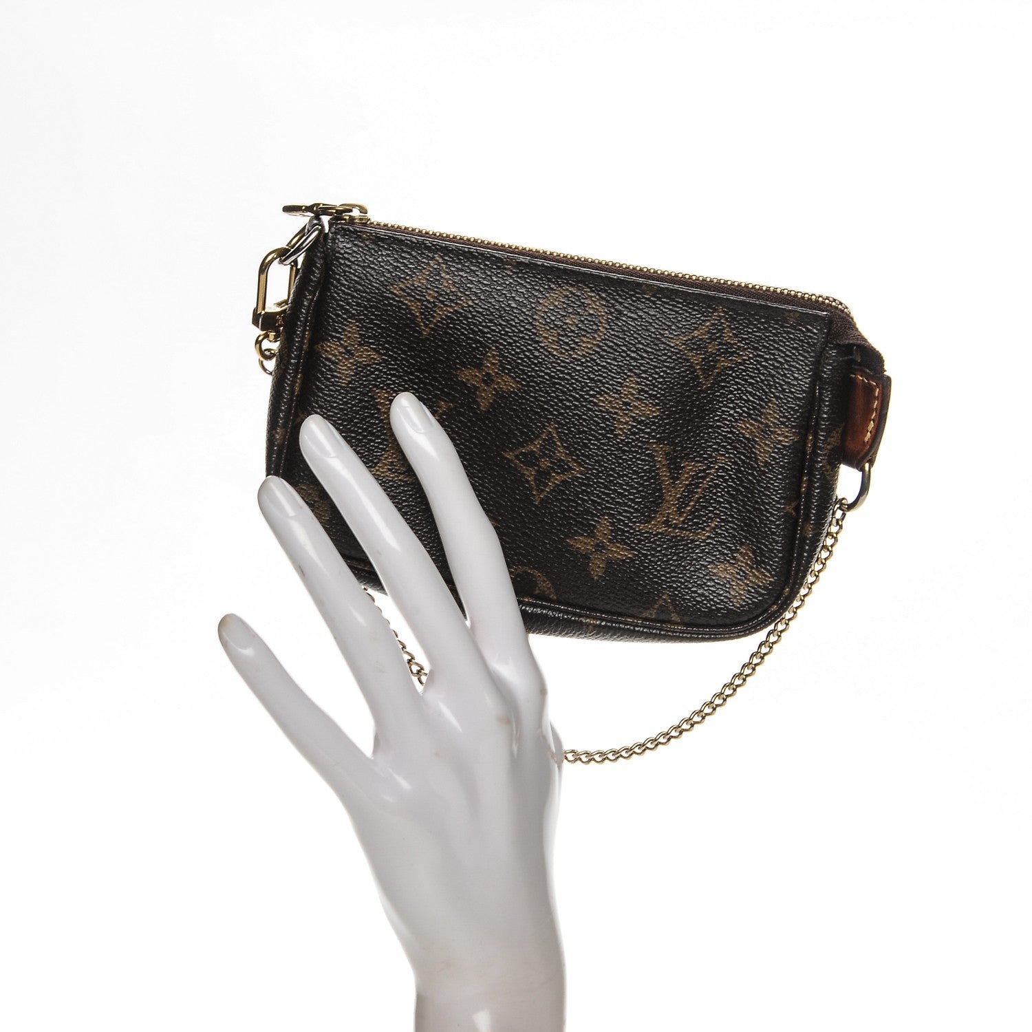 Louis Vuitton Monogram Mini Pochette Accessories 2 of 7