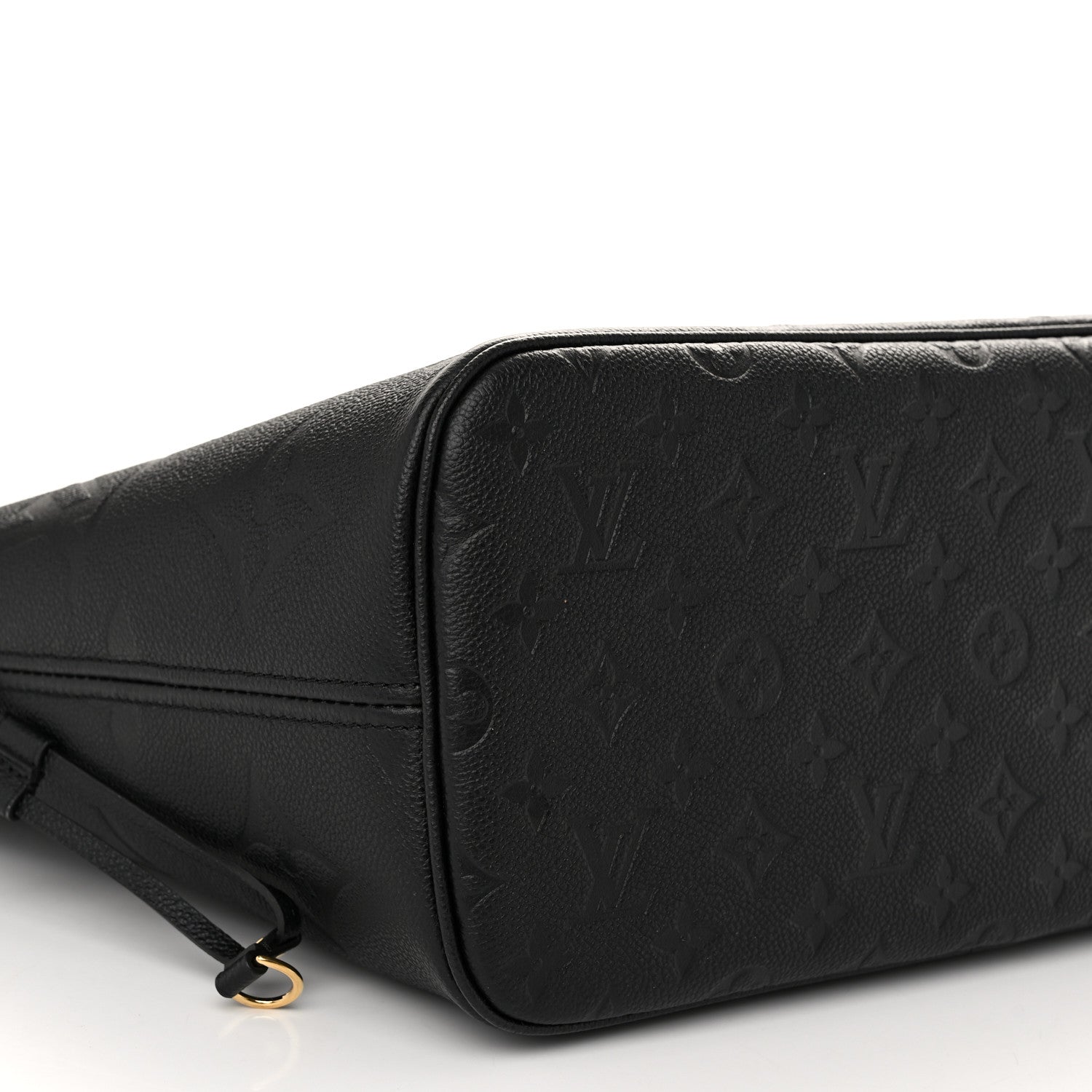 Louis Vuitton Empreinte Monogram Giant Neverfull MM Black 9 of 10
