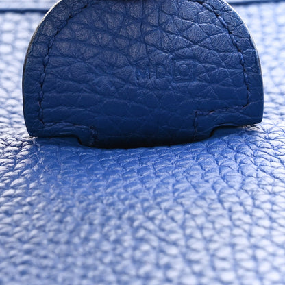 Hermes Taurillon Clemence Evelyne III GM Bleu Electrique 11 of 23